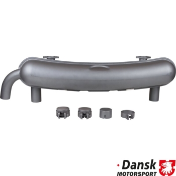 RSR-Street/Racing-Schalldämpfer.-OE-Endrohre-oder-2-Racing-Endrohre-Ø635-mm.-Mit-Bolt-On-Flanschen-Porsche 911-92.212B