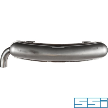 Schalldämpfer-hinten-Sport-70-mm-Endrohr-Edelstahl-poliert.-Mit-TÜV-Porsche 911-92.510SSI