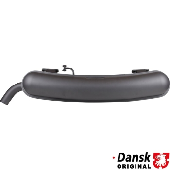 Schalldämpfer-hinten-15-mm-aluminisierter-Stahl-Ein--und-Auslassrohre-aus-Edelstahl-hitzebeständige-Farbe-Porsche 912-92.410