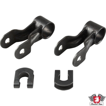 Gabelstück--und-Schellesatz-für-Stabilisator-vorne-links/rechts-(4-Stück)-Porsche 356-64441061