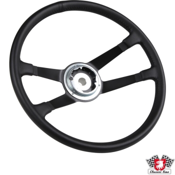 Lenkrad-Leder-schwarz-Ø400-mm-ohne-Hupenknopf-Porsche 911-90134708110
