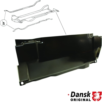 Unterbodenschutzplatte-für-62-L-Kraftstoffbehälter-Porsche 911-590905