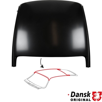 Dachabschnitt-ohne-Sonnendach-Porsche 911-591030A