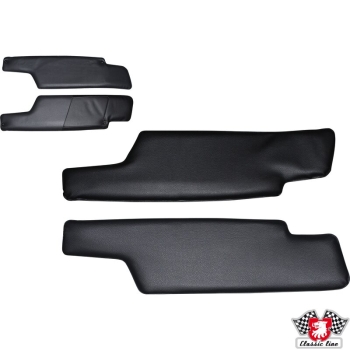 Sonnenblendesatz-schwarz/schwarz-links/rechts-ohne-Halter-und-Clips-Porsche 914-90179801710
