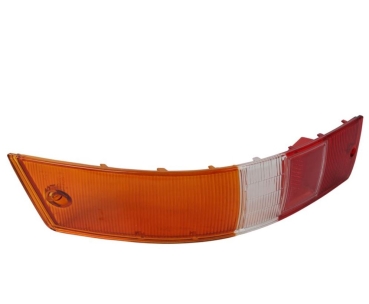 Rückleuchtenglas-orange/klar/rot-EU-Version-mit-E-Marke-rechts-Porsche 911-DAN63140400