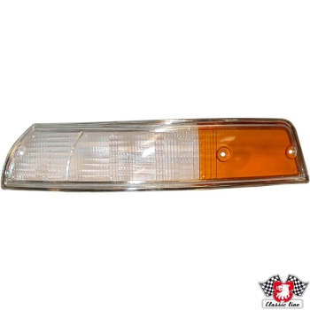 Blinkerglas-mit-Chromring-EU-Version-klar/orange-mit-E-Marke-vorne-links-Porsche 911-91163192103
