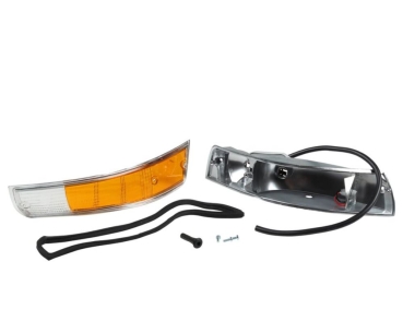 Blinker-vorne-komplett-mit-Metallgehäuse-mit-E-Marke-rechts-Porsche 911-90163140203