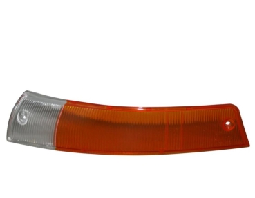 Blinkerglas-mit-Chromring-EU-Version-orange/klar-mit-E-Marke-vorne-links-Porsche 911-90163140101