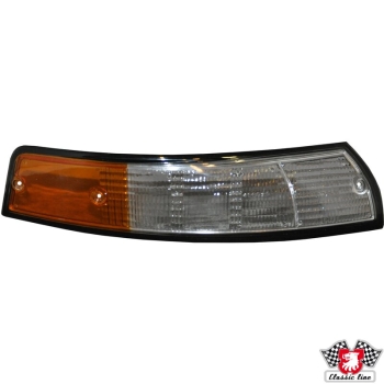Blinkerglas-mit-schwarzem-Rand-US-Version-klar/orange-mit-E-Marke-vorne-rechts-Porsche 911-91163194800