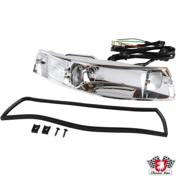 Blinkergehäuse-Metall-vorne-rechts-Porsche 911-90163140203