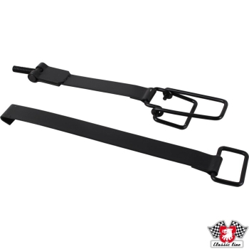 Batterieaufnahmesatz-Metall-schwarz-2-Stück-Porsche 911-90161102800