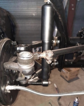Spurstangenkopf links Linksgewinde Lenkstange M12 Spurstange Kopf VW Käfer Karmann Ghia Bus T2 311415811C