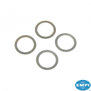 Kipphebelwellenunterlegscheiben-hochfestes-Aluminium-025-mm-8-Stück-VW-Käfer-21-2168-0