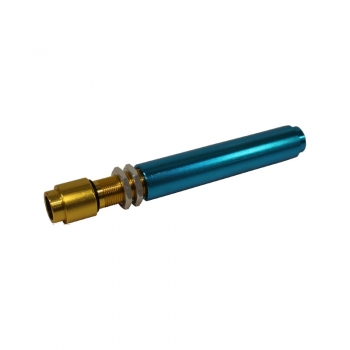 Stösselrohr-verstellbar-Aluminium-blau/gold-VW-Käfer-AC109360