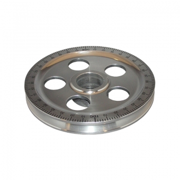 Standard-grösse-Riemenscheibe-für-Kurbelwelle-mit-Gradeinteilung-schwarze-Nummern-VW-Käfer-AC105253