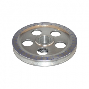 Standard-grösse-Riemenscheibe-für-Kurbelwelle-mit-Gradeinteilung-blaue-Nummern-VW-Käfer-AC105255