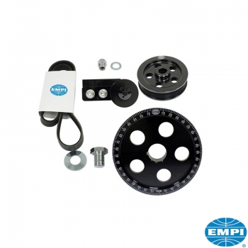 Serpentine-belt-pulley-system-black-anodized-VW-Käfer-17-2911-0