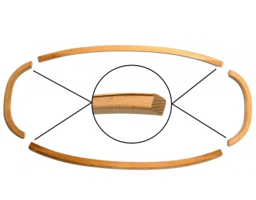 Insert-rear-window-VW-Käfer-Cabriolet-151871449E