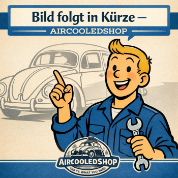 Mittlere Abdeckung (Blende) für die Heizdüse im Fußraum eines VW Bus T2, Teilenummer 211 255 481 A.