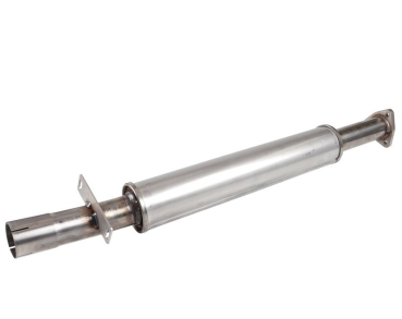 Auspuff Endtopf Schalldämpfer Edelstahl TÜV Porsche 924 944 944S Porsche vergl. 92.445S