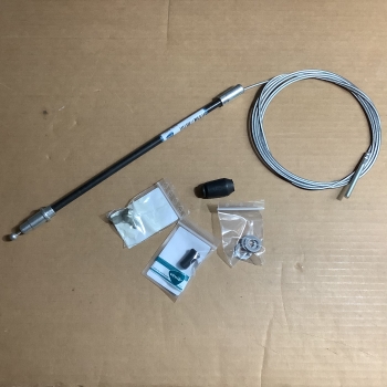 VEWIB Kupplungsseil VW Bus T3 SET Transporter 05.79-12.82 vergl. 251721335 Kupplungsseilhülle Bautenzug