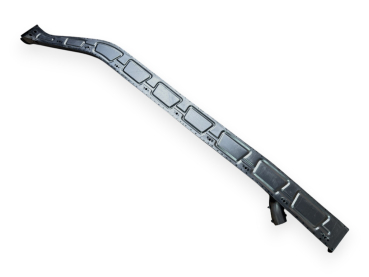 Heater Channel Beetle Complete, 1957-59, Left  DKB Premium Metal Rocker 111801045C
