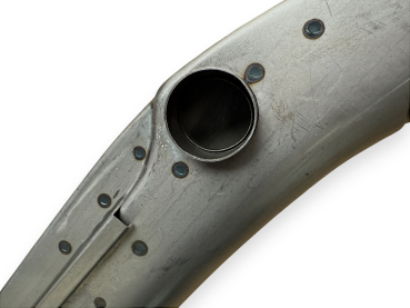 Heater channel left VW Oval Beetle 111801041A  8.1955-7.1956 DKB Premium Metal Rocker 111801045B