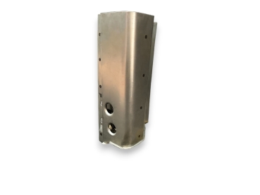 Tür Einstieg A-Säule unten links mit Gewindeplatte (4 Türschrauben) 20 cm TOP QUALITÄT VW Käfer 1946-1962 vergl. 111805351 DKB