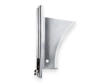 A-Säule unten rechts mit Gewindeplatte (4 Türschrauben) TOP QUALITÄT VW Käfer Brezel Ovali Rechteckkäfer 1952-1962 ca. 37 cm hoch vergl. 111805352H DKB