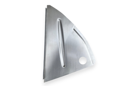 Preview: Front Frame Head Triangle Plate Tray VW Beetle, Split & Oval, 1951-58, Right  111701060A