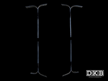 Complete Bumper Bracket Set - Split Beetle 1949-52