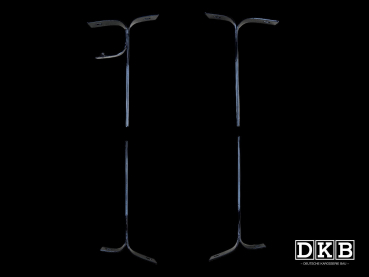 Complete Bumper Bracket Set - Split Beetle to 1949