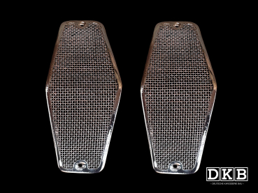 Crotch Cooler Grills - Split Beetle, Chrome