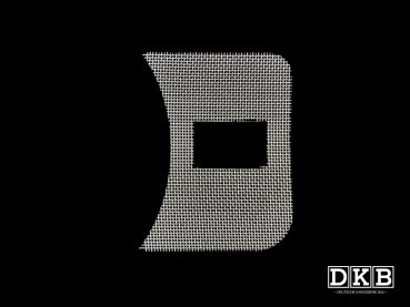 Dash Grill Mesh Insert, Right - Beetle 1968-77