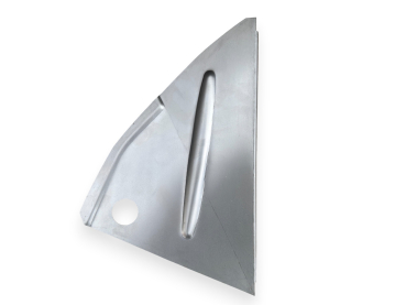 Front Frame Head Triangle Plate Tray VW Beetle, Split & Oval, 1951-58, Right  111701060A