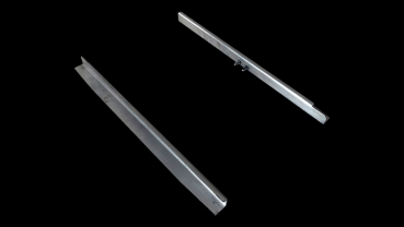 Front Seat Adjustment Rails - Split & Oval Beetle