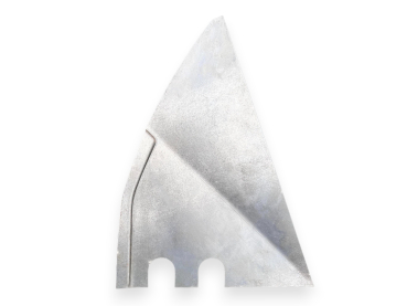 Preview: Front Frame Head Triangle Plate Tray, Beetle, Split, up to 1951, Right 111701060 DLB enkopf Blech links VW Käfer Brezel Ovali 111701059A 1949-52  SKU:111867171