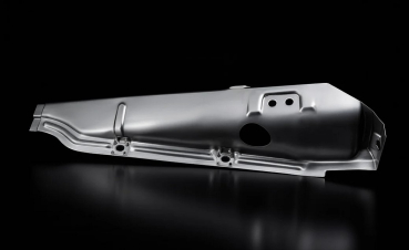 1946-1955 VW Käfer Brezel Ovali Querträger hinten links (unter Rücksitzbank) Premium Qualität DKB 111801201