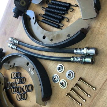 Bremsen Kit hinten VW Käfer Ovali Bremsbeläge Bremsbacken Bremsen SET 1.54-9.57