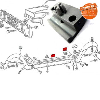 Clip for Sill Trim VW Golf 1 Cabrio 08/87-04/93 | OE 155853147A