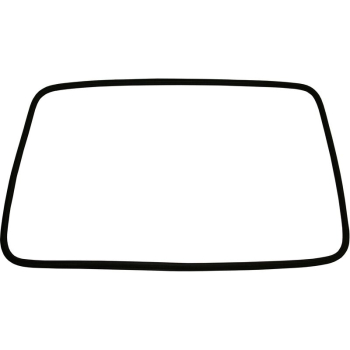 Rear Window Seal with Groove for Trim Strip VW Golf 1 | OE 171845521A