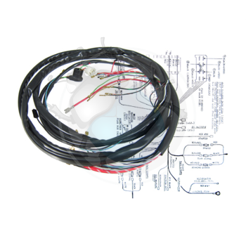 Wiring-harness-Beetle-132-+-Convertible-1972-VW-Kaefer-