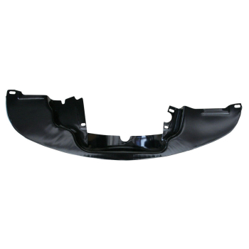 Motorabdeckblech hinten ohne Luftschlauchlöcher und ohne Vorwärmung schwarz Typ1 Motor VW Käfer Bus T1 T2 Karmann Motorverblechung
