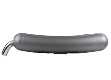 Schalldämpfer-hinten-mit-poliertem-Ø57-mm-schräg-geschnittenem-Endrohr-Porsche-911-90111101101