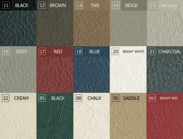 Preview: Sitzbezüge schwarz VW Bus T2 T2b 8.74-7.79 schwarz Innenausstattung Sitzbezug Fahrer Schiebesitz Beifahrersitz Stecksitz