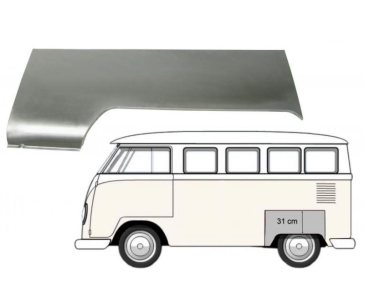 thumbnail image 2 of VW Bus T3 Windshield Frame Repair Plate – 79-92 LHD – Ersatzteilechef 1180500200 2 of 2