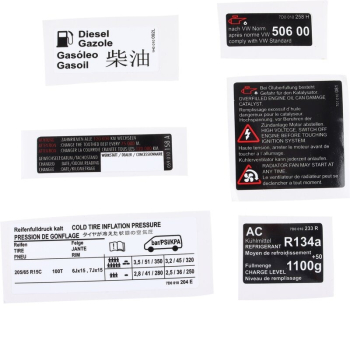 Sticker Set VW Bus T4 09/90-06/03 | OE AC853973