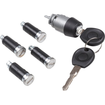 Ignition and Door Lock Cylinder Set with Keys | VW Bus T4 | OE 4438...