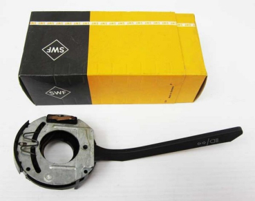 Original SWF turn signal switch 171953513A for VW Golf MK1, Jetta, and T3 Bus in satin black