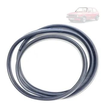 Frontscheibendichtung VW Golf 1 MK1 Dichtung Frontscheibe alle Golf I Limousine und Cabriolet ohne Rille für Zierleiste VEWIB 171845121 olf 1 Dichtung Heckschiebe Heckscheibendichtung alle Golf I, ohne Rille für Zierleiste, VEWIB 171845521